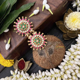 Vriksham Designer Floral Design 1 Gram Gold Jad Billai-G20328